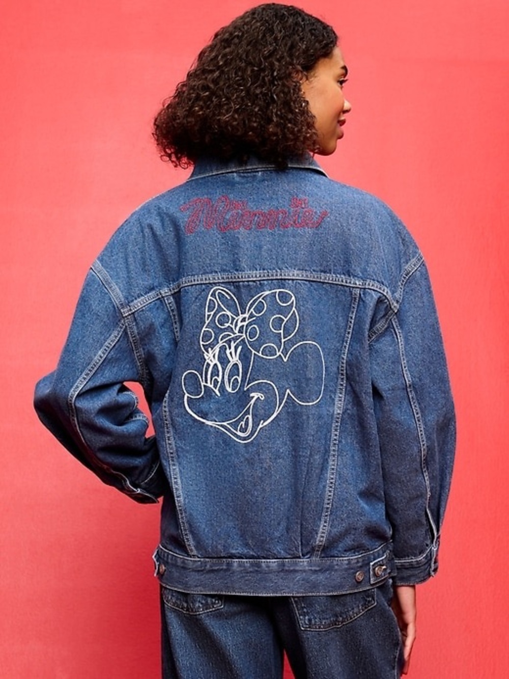 Old Navy Disney Minnie Mouse Denim Jacket